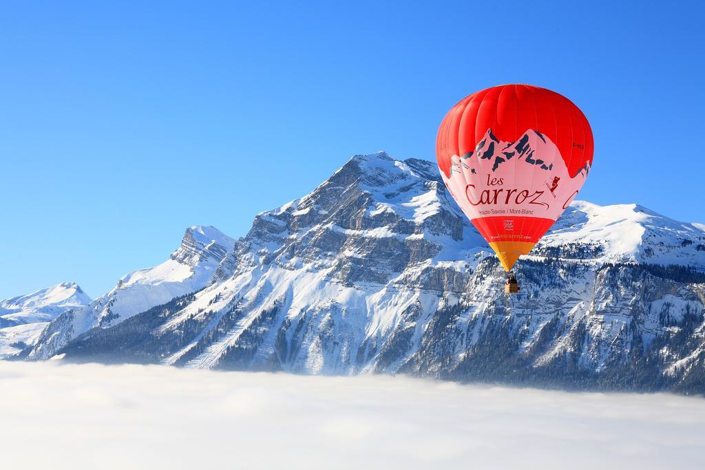 Village De Vacances Les Flocons Verts Les Carroz d'Araches Exterior foto